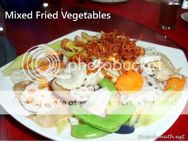 mix fried vegetables fish valley semenyih