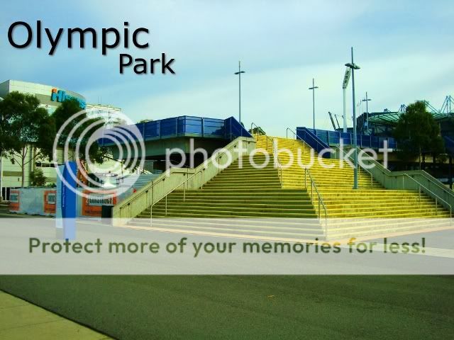 footbridge to MCG