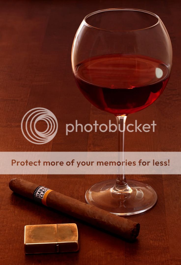 A Glass of Wine And a Cigar Reshot The Photography Forum