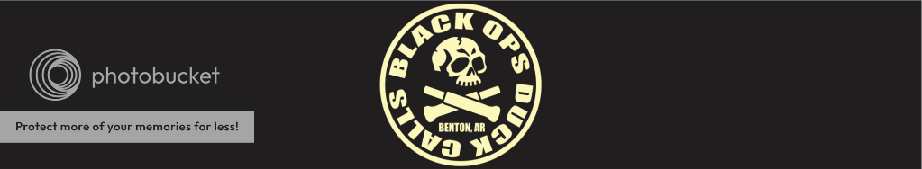 Black Ops Duck Calls Black T- Black Ops Duck Calls Black T-