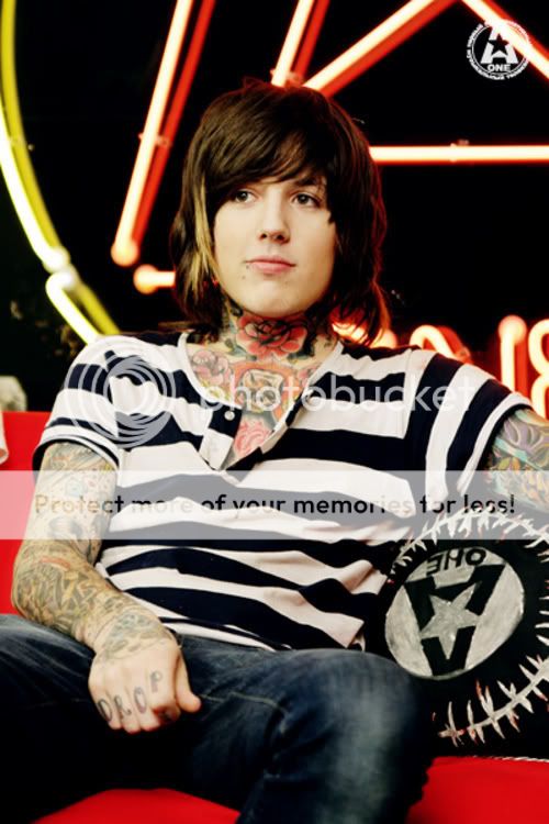 track and field tattoos. oli sykes tattoos.