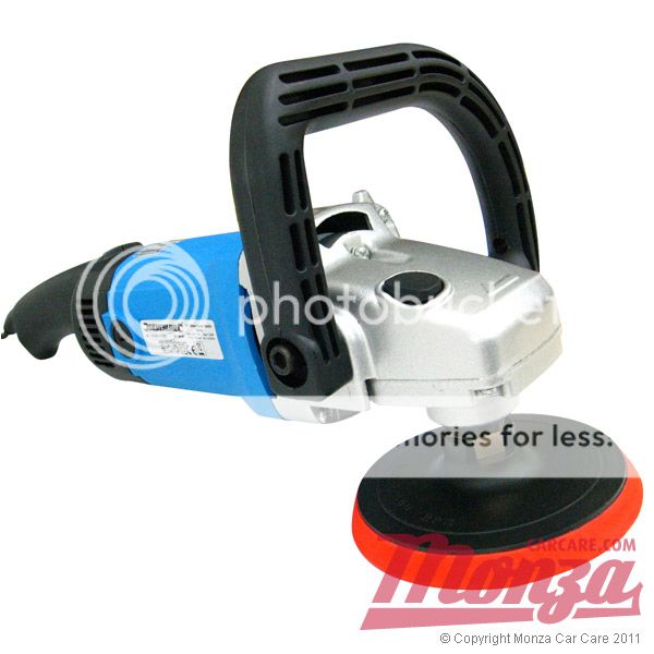 Silverline Pro Rotary Machine Car Polisher & Meguiars Compounds