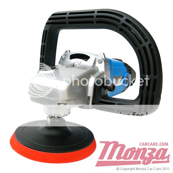 Silverline Pro Rotary Machine Car Polisher & Meguiars Compounds