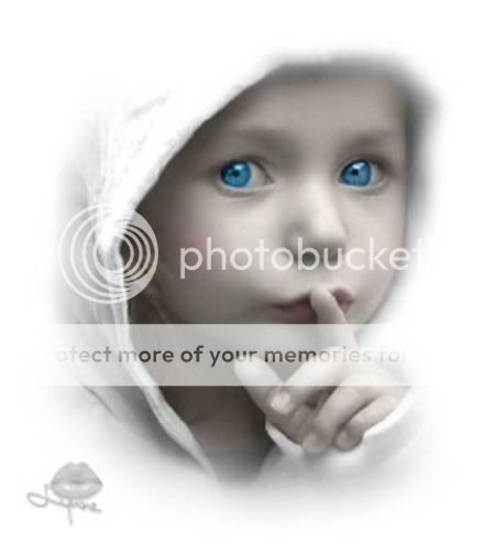 Blue eyed baby Image